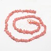 Chips Natural Rhodochrosite Beads Strands X-G-N0164-22-3