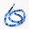 Natural Striped Agate/Banded Agate Beads X-AGAT-6D-6-2