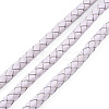 Braided Cowhide Leather Cord NWIR-N005-01R-4mm-3