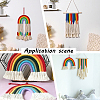 DIY Rainbow Knitting Crochet Tapestry Kit DIY-WH0257-11-6