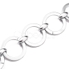 Handmade Spray Painted CCB Plastic Link Chains AJEW-JB00830-01-2