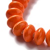 Glazed Porcelain Beads PORC-E017-02D-3