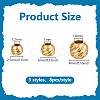 24Pcs 3 Styles 925 Sterling Silver Spacer Beads FIND-PH0060-01-2