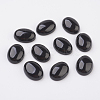 Natural Obsidian Flat Back Cabochons G-G741-18x25mm-20-1