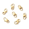 Brass Lobster Claw Clasps KK-J301-18G-2