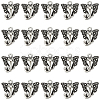 160Pcs Tibetan Style Zinc Alloy Elephant Head Charms FIND-SC0007-97-1