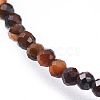 Natural Tiger Eye Beaded Necklaces NJEW-JN02492-10-2