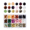 270Pcs 18 Colors Natural & Synthetic Gemstone Beads G-YS0001-09-1