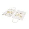 2 Styles Gold Stamping Thank You Paper Gift Bags with Handles TH-CBA170C-01-2