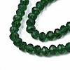 Glass Beads Strands EGLA-A034-T4mm-D24-3