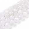 Natural Rainbow Moonstone Beads Strands G-S345-10mm-36-2