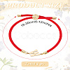 1Pc Adjustable Nylon Cord Slider Bracelets for Women BJEW-LP0001-32W-02-2