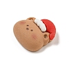 Christmas Theme Opaque Resin Decoden Cabochons CRES-B022-06J-2