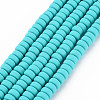 Handmade Polymer Clay Beads Strands CLAY-N008-008-77-2