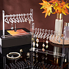 Transparent Acrylic Earring Display Hanging Stands EDIS-PH0001-47-2