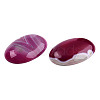 Natural Banded Agate/Striped Agate Cabochons G-T122-22A-4