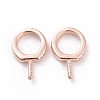 925 Sterling Silver Screw Eye Peg Bails STER-D035-42RG-2