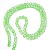 Baking Paint Crackle Glass Bead Strands CCG-S001-4mm-13-2
