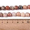 Natural Plum Blossom Jasper Beads Strands G-Q601-13A-02-5