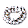 Printed & Spray Painted Glass Beads X-GLAA-S047-01C-2