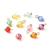 Transparent Acrylic Charms PALLOY-JF00877-1