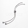 Brass Chain Bracelet Making KK-G290-09P-1