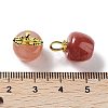 Natural Agate Pendants G-Z052-04A-3