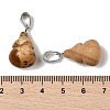 Natural Picture Jasper Pendants G-B127-03P-13-4