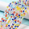 Glass Beads Strands EGLA-A034-M4mm-46-1