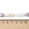 Electroplated Glass Shell Pearl Beads Strands BSHE-B009-C03-7x21mm-4