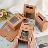 Kraft Paper Gift Box CON-WH0087-90B-3