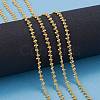 Handmade Brass Beaded Chains CHC-I006-02G-8