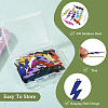 66Pcs 11 Colors Spray Painted 430 Stainless Steel Filigree Pendants STAS-TA0002-18-4
