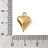 304 Stainless Steel Pendants STAS-G389-02G-04-3