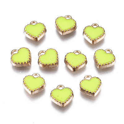 Alloy Enamel Charms X-ENAM-Q033-51-1