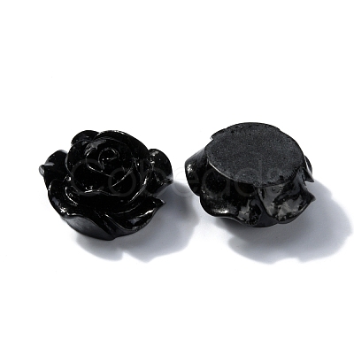 Opaque Resin Cabochons CRES-WH0013-04C-1