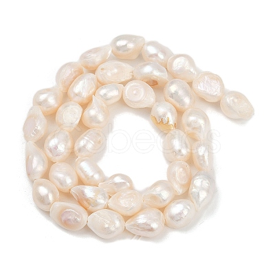 Natural Cultured Freshwater Pearl Beads Strands PEAR-P064-20J-01A-1