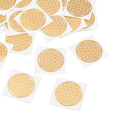 Self Adhesive Brass Stickers DIY-E015-39B-1
