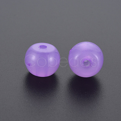Imitation Jelly Acrylic Beads MACR-S373-14-EA04-1