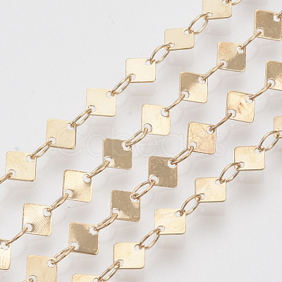 Soldered Brass Link Chains CHC-T008-02LG-1