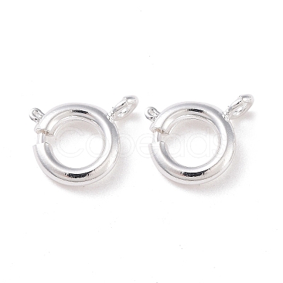 Eco-friendly Brass Spring Ring Clasps LS-KK-D082-01B-S-1