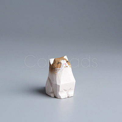 Sitting Cat Figurines SMFA-PW0001-39E-1