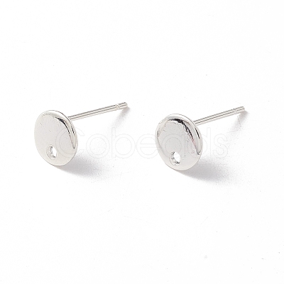 201 Stainless Steel Stud Earring Findings X-STAS-P308-09A-S-1