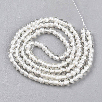 Baking Paint Transparent Glass Beads X1-DGLA-N011-6mm-01-1