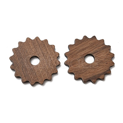 Walnut Wood Pendants WOOD-F013-18-1