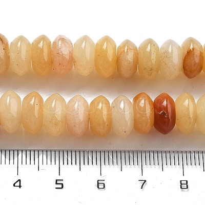 Natural Topaz Jade Beads Strands G-P559-A03-02-1