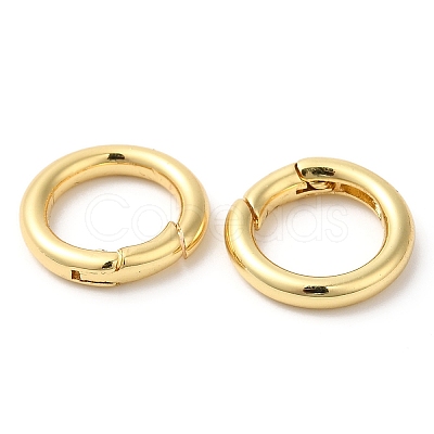 Brass Spring Gate Rings KK-R143-24G-1