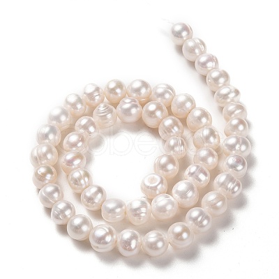 Natural Cultured Freshwater Pearl Beads Strands PEAR-L033-18-01-1