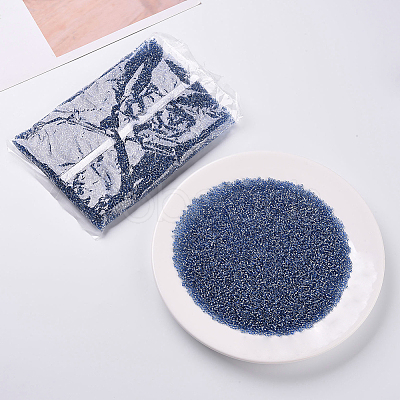 45G about 3000pcs Glass Seed Beads SEED-PA0001-29A-02-1
