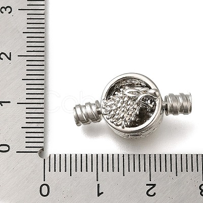 Brass European Style Clasps KK-A219-02P-1